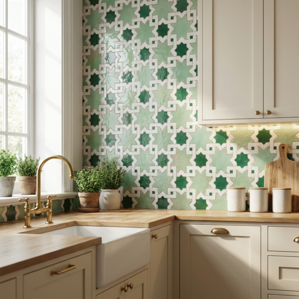 Kitchen_Tile_15 Carreau Zellige Marocain Authentique