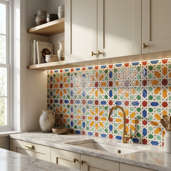 Carreau Zellige Marocain Authentique