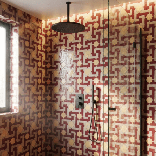 Shower_Tile_17 Carreau Zellige Marocain Authentique