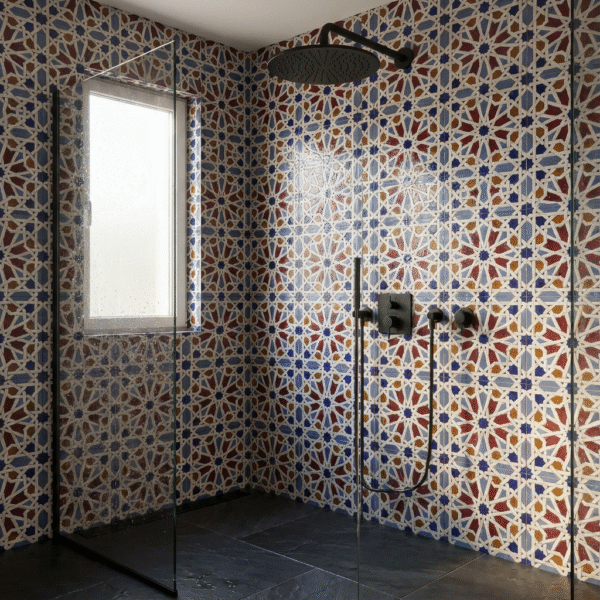 Shower_Tile_19 Carreau Zellige Marocain Authentique