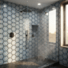 Shower_Tile_3 Carreau Zellige Marocain Authentique