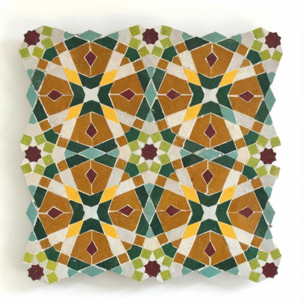 Tile_1 Carreau Zellige Marocain Authentique