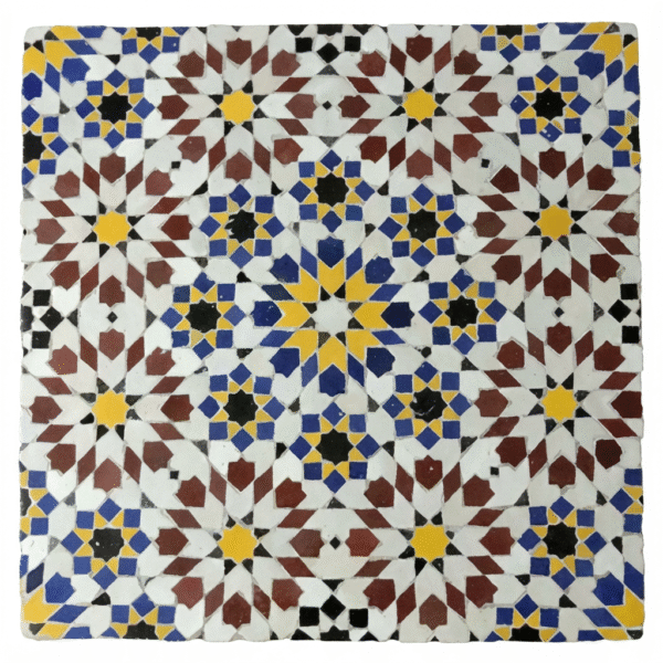 Carreau Zellige Marocain Authentique