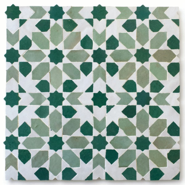 Tile_14 Carreau Zellige Marocain Authentique