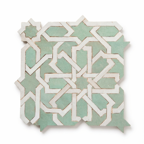 Tile_2 Carreau Zellige Marocain Authentique