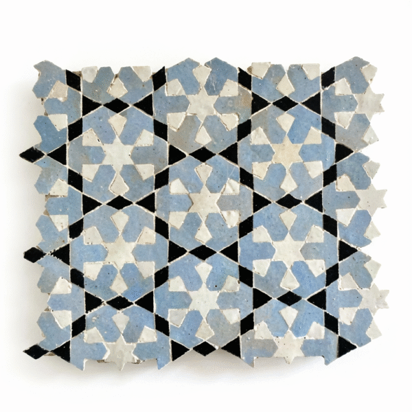 Tile_3 Carreau Zellige Marocain Authentique