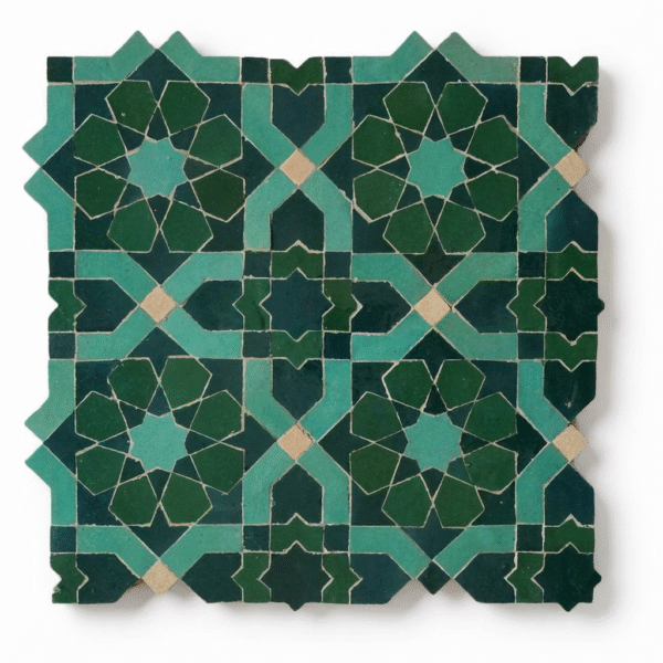 Tile_8 Carreau Zellige Marocain Authentique